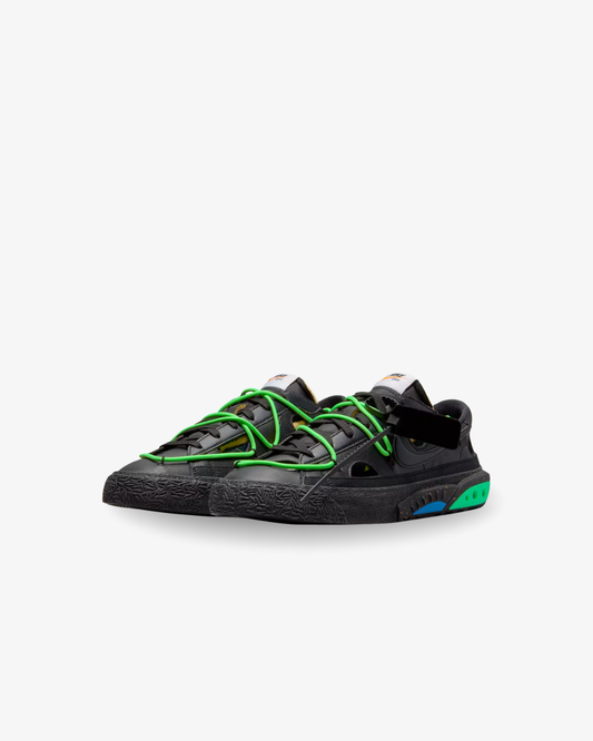 Nike Blazer Low Off-White Black Electro Green