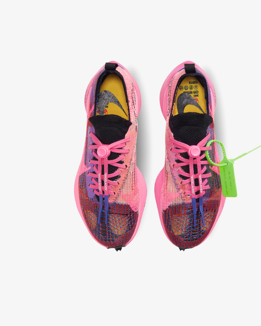 Nike Air Zoom Tempo Next% Flyknit Off-White Racer Blue Pink Glow