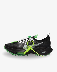 Nike Air Zoom Tempo Next% Flyknit Off-White Black Scream Green