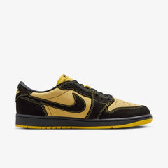 Nike Quai 54 x Air Jordan 1 Retro Low OG Black Tour Yellow Red