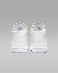 Tenis Nike Jordan 1 Mid Triple White