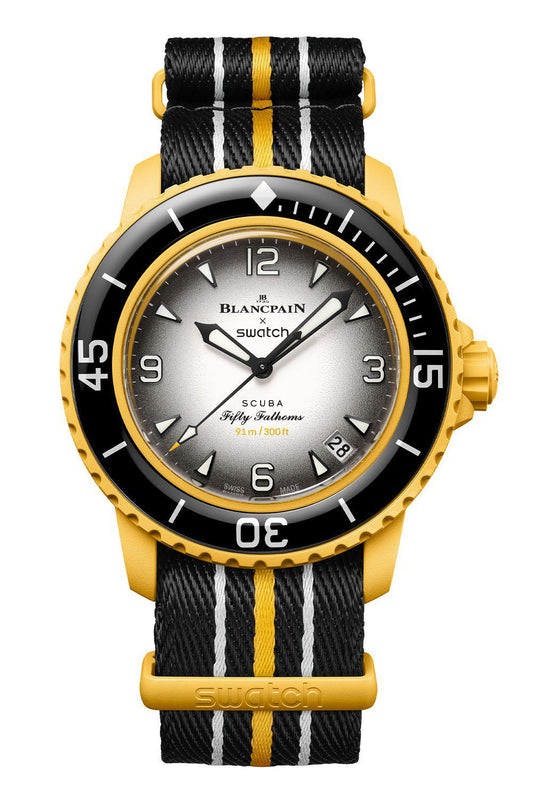Reloj Blancpain x Swatch Scuba Fifty Fathoms Pacific Ocean SO35P100