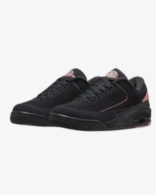 Jordan 2/3 Black Rust Pink