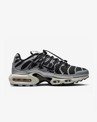 Tenis Nike Air Max Plus Lace Toggle Black Metallic Silver