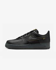 Tenis Nike Air Force 1 07 Black University Gold