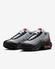 Tenis Nike Air Max 95 Smoke Grey Track Red