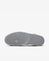 Nike Jordan 1 Mid Wolf Grey Midnight Navy