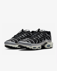 Tenis Nike Air Max Plus Lace Toggle Black Metallic Silver