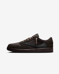 Tenis Nike Travis Scott X Jordan 1 Low OG SP Velvet Brown