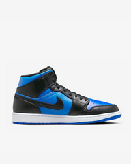 Nike Jordan 1 Mid Black Royal Blue