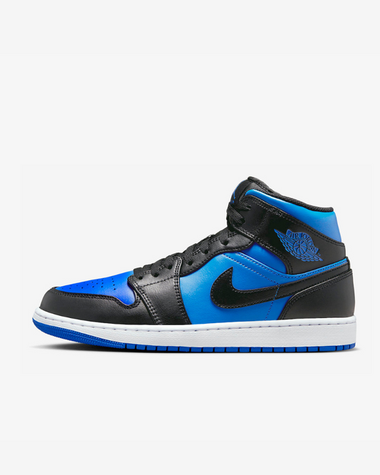 Nike Jordan 1 Mid Black Royal Blue