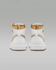 Tenis Nike Air Jordan 1 Retro High OG "White and Gold"