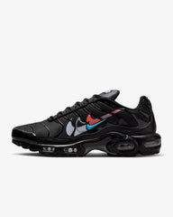 Tenis Nike Air Max Plus Multi Swoosh Black Bright Crimson