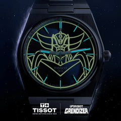 Reloj Tissot PRX Edicion Especial UFO Robot Grendizer T1374071104102 Original